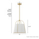 Atmore Three Light Pendant (48244)