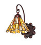 Meyda Tiffany - 135386 - One Light Wall Sconce - Delta - Mahogany Bronze