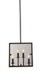 Artcraft - AC10302OB - Four Light Pendant - Harbor Point - Oil Rubbed Bronze