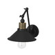 Artcraft - AC10590VB - One Light Wall Sconce - Jersey - Vintage Brass