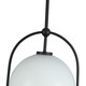 Dahlia One Light Pendant (AC10650BK)