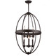 Artcraft - AC10696OB - Six Light Chandelier - Roxbury - Oil Rubbed Bronze Artcraft - AC10696OB - Six Light Chandelier - Roxbury - Oil Rubbed Bronze