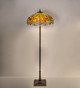 Tiffany Hanging Head Dragonfly Three Light Floor Lamp (287991)