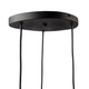 Conic Three Light Pendant (AC11163BK)