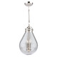 Artcraft - AC11282PN - Three Light Pendant - Alexandria - Polished Nickel