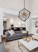 Sunburst Eight Light Chandelier (AC11440)