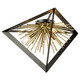 Sunburst Eight Light Chandelier (AC11442)