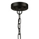 Perris Five Light Chandelier (AC11715BK)
