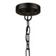 Perris Eight Light Chandelier (AC11718BK)