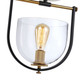 Cheshire One Light Semi-Flush Mount (AC11743BB)