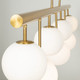 Aurelia Seven Light Island/Pool Table (AC11767BR) Aurelia Seven Light Island/Pool Table (AC11767BR)