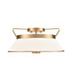 Layla Two Light Semi Flushmount (AC11833BB)