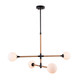 Capilano Four Light Chandelier (AC11844BK)