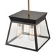 Lucian Four Light Chandelier (AC11851BK)