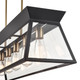 Lucian Six Light Island Chandelier (AC11854BK)