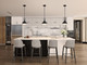 Abruzzo One Light Pendant (AC11861BK)