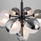 Bolla 13 Light Chandelier (AC11883BK)