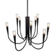 Bronte Nine Light Chandelier (AC11929BK) Bronte Nine Light Chandelier (AC11929BK)