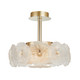 Bloom Six Light Semi-Flush Mount (AC11965BR)
