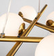 Modena Six Light Chandelier (AC11976BR)
