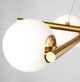 Modena Six Light Chandelier (AC11976BR)