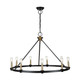 Notting Hill Nine Light Chandelier (AC11989BB)
