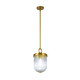 Artcraft - AC12020BR - One Light Pendant - Myla - Vintage Brass