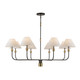 Providence Eight Light Chandelier (AC12038BB)