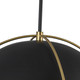 Dahlia One Light Pendant (AC12041BB)
