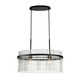Artcraft - AC12082BK - Two Light Chandelier - Ava - Black