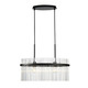 Ava Two Light Chandelier (AC12082BK)