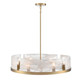Skye Eight Light Chandelier (AC12178BR)