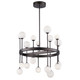 Artcraft - AC6623 - LED Chandelier - Melrose - Bronze