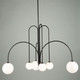 Comet LED Chandelier (AC6656BK)