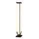 Artcraft - AC6816BK - LED Floor Lamp - Cascata - Black Brushed Brass