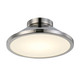 Artcraft - AC7021PN - LED Flush Mount - Lucida - Nickel