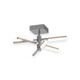 Artcraft - AC7706CH - LED Semi-Flush Mount - Stix - Chrome