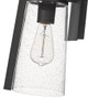 Portofino One Light Outdoor Wall Sconce (AC8820BK)