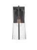 Artcraft - AC8821BK - One Light Outdoor Wall Sconce - Portofino - Black