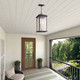 Estate Three Light Outdoor Pendant (AC9275BK)