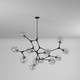 Organic 12 Light Chandelier (JA14022VB)