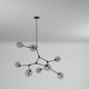 Organic Eight Light Chandelier (JA14028VB)