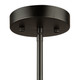 Rhythm Five Light Island Pendant (SC13336BK)