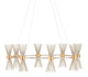 Novatude Collection 16 Light Chandelier (9000-0842)
