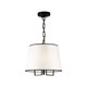 Artcraft - SC13340BK - Three Light Pendant - Coco - Black