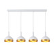 Dash Four Light Island Pendant (SC13354WH)