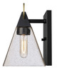 Dewitt One Light Outdoor Wall Lantern (1040BK)