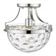 Quinn One Light Semi-Flush Mount (IN60099PN)