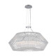 Kalco - 508452CH - Six Light Pendant - Taza - Chrome
