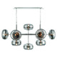 Eurofase - 37089-029 - Ten Light Chandelier - Nottingham - Polished Nickel